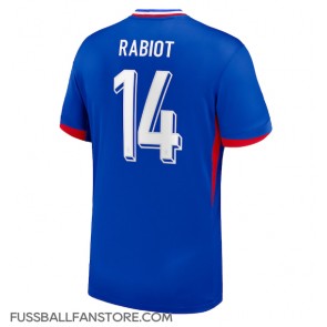 Frankreich Adrien Rabiot #14 Replik Heimtrikot EM 2024 Kurzarm